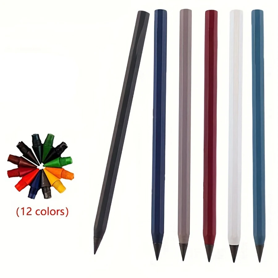 Deluxe Refillable Metal Pencil Set - Premium Finish