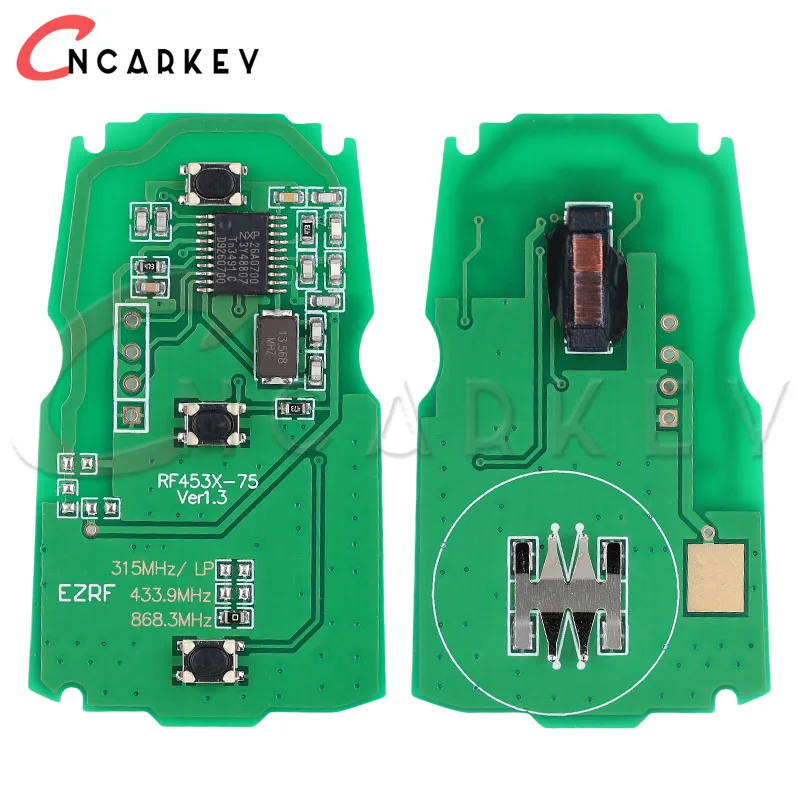 รีโมทกุญแจควบคุมอัจฉริยะแบบครึ่งสำหรับ BMW ชิป 46 ความถี่ 315LP 315/433/868MHz ระบบ CAS3 สำหรับซีรีส์ 1/3/5/7 X5 X6 E60 E61 E70 E71 E87 E90 Z4 2