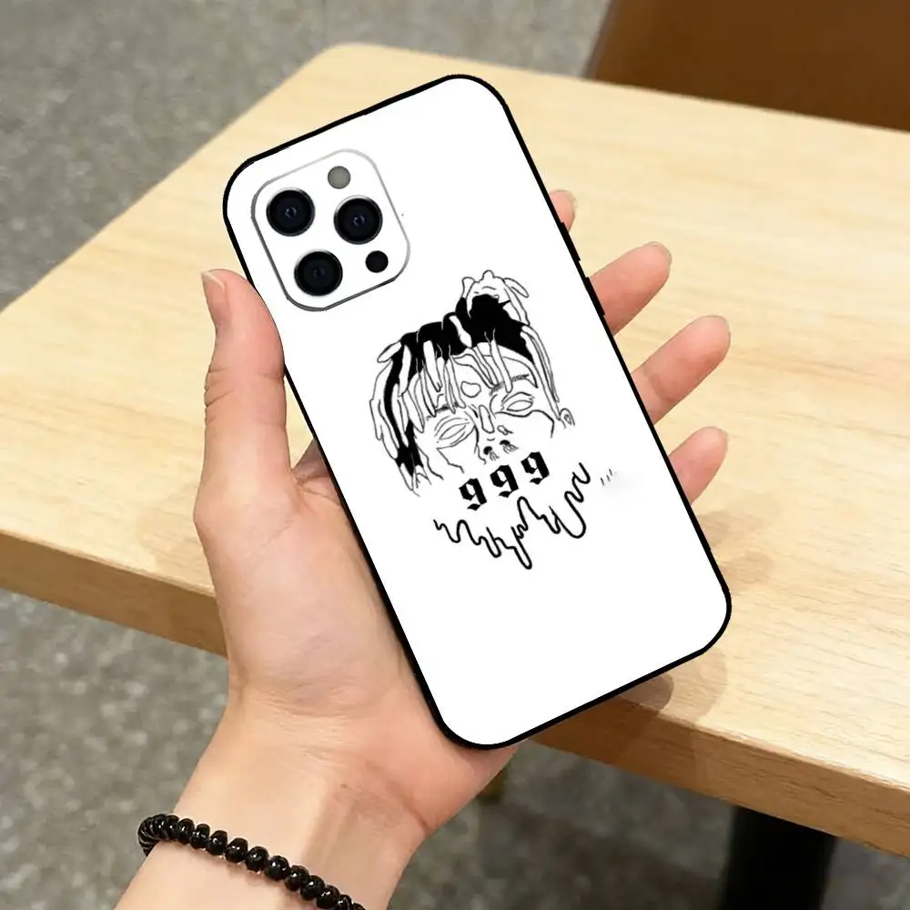 Stylish J-Juice Cool 999 Wrld Soft Silicone Black Phone Case