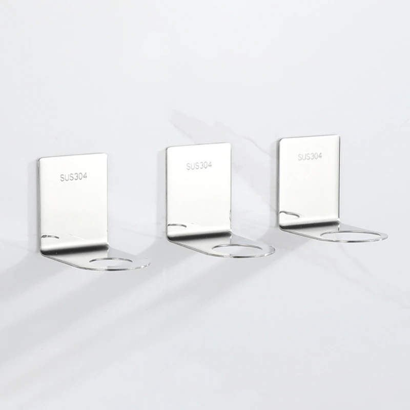 

Hanging Hanger Wall No Drill Paste Glue Bracket Hook Shower Gel Bottle Rack Hook Shampoo Soap Liquid Bottle Holder Stand