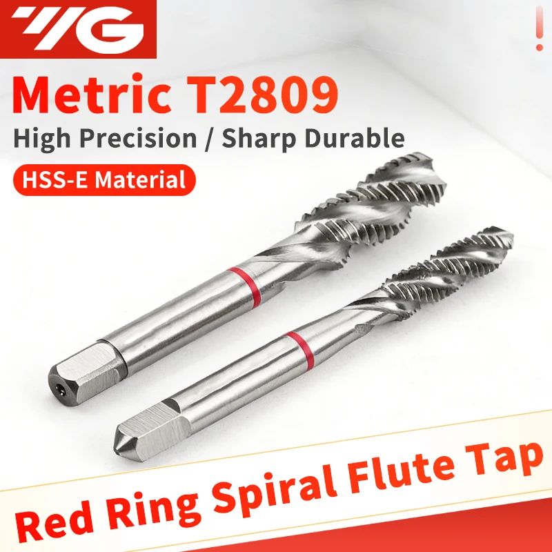 Korea YG T2809 Spiral Fluted Tap Machine Thread Tap