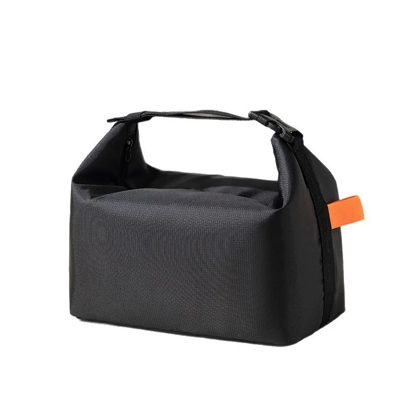 Winter Thermal Big Capacity Handbag for Lunch Box Office Staff Portable Meal Bag for Work Picnic Outing