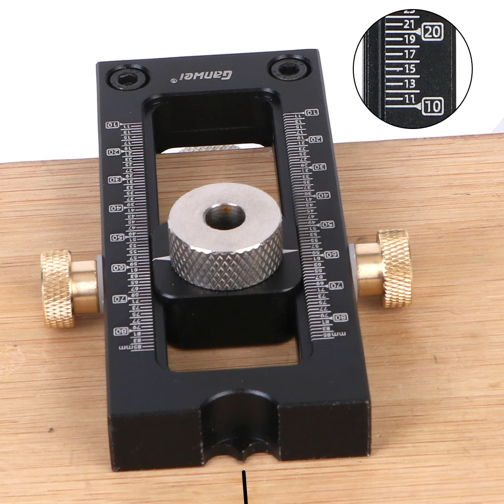

Bed Cabinet Screws Punch Locator Woodworking Drill Puncher Locator 2 in 1 Screw Jig Cross Oblique Flat Head Puncher