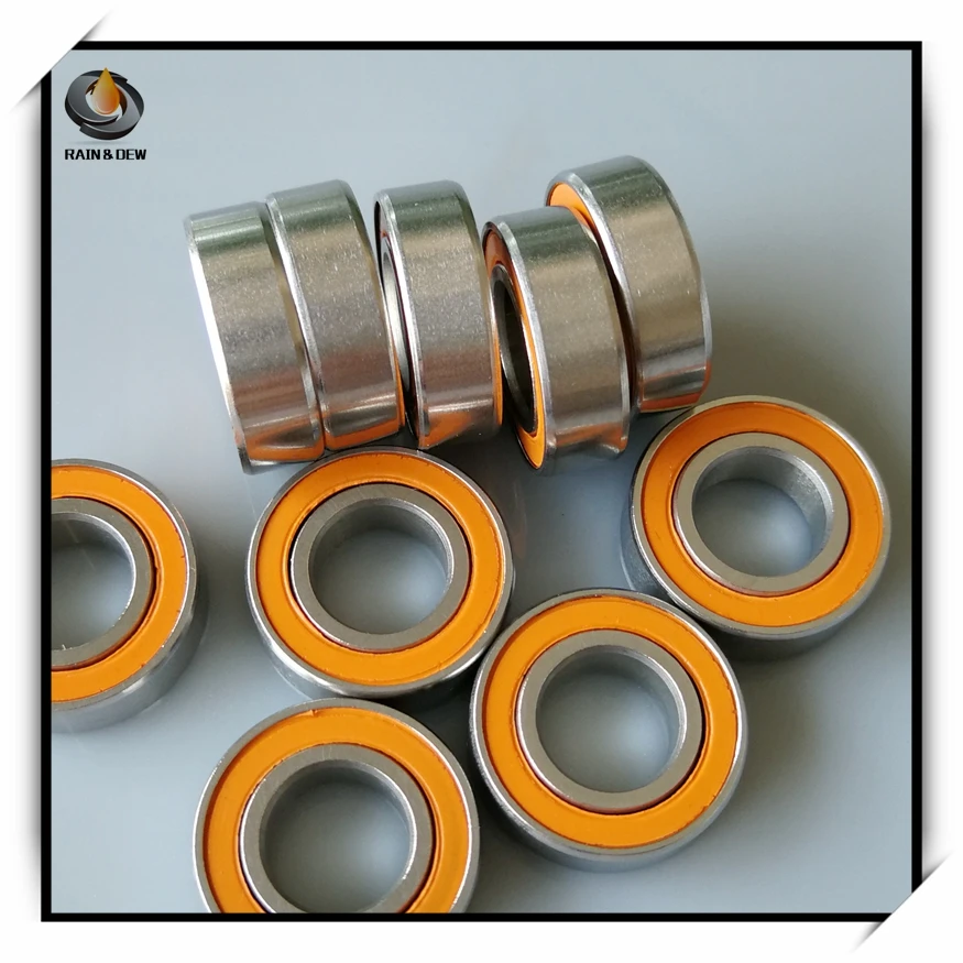 Ochoos 5x11x4mm 2PCS SMR115 2OS CB ABEC7 Stainless Steel Hybrid Ceramic Fishing Reel Shaft Bearings by GCH Ochoos 5x11x4mm 2PCS SMR115 2OS CB ABEC7 Stainless Steel Hybrid Ceramic Fishing Reel Shaft Bearings by GCH