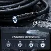Industrial Endoscope Camera 8mm HD1080P 4.3inch IPS Screen 1080P Pipe Inspection Camera for Car Repair IP67 Waterproof 8 LEDS 3