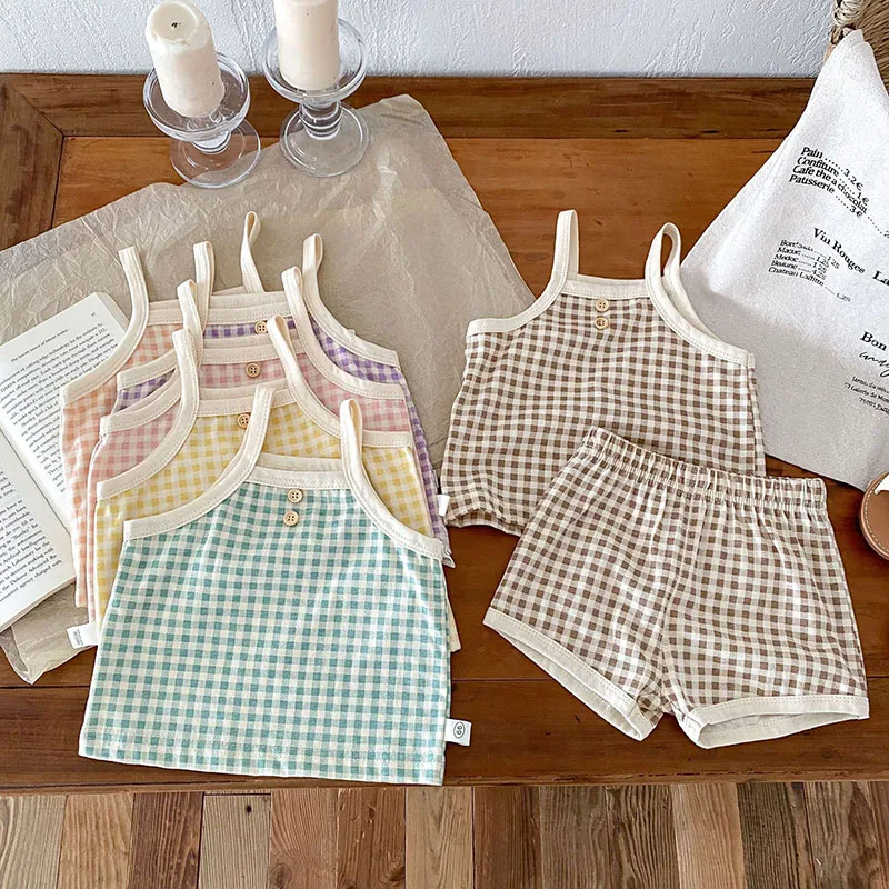 Cotton Summer Baby Clothes Set