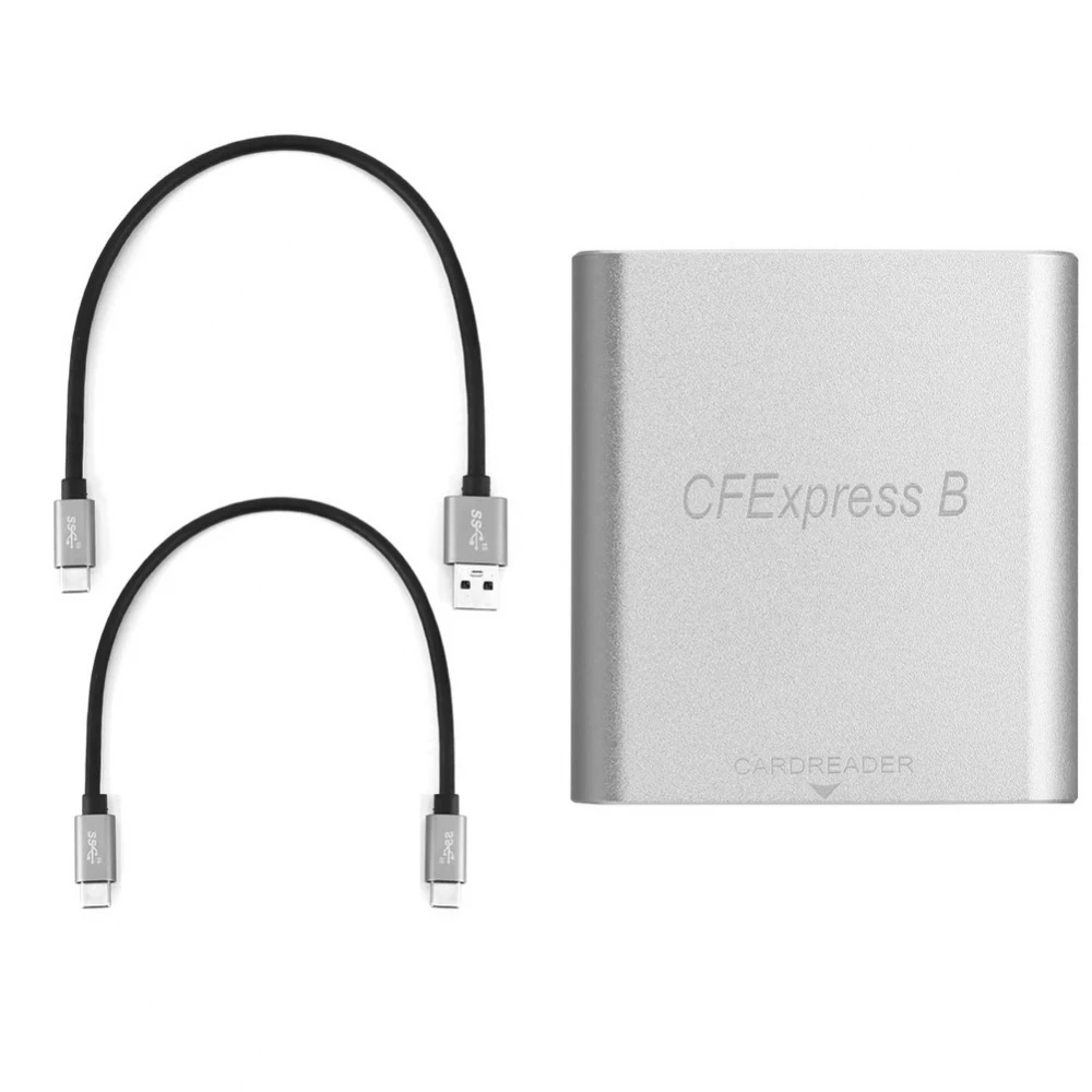 

Zihan USB3.1 Type-C USB3.0 Type-A to CF Express Expansion Card Reader Support R5 Z6 Z7 CFB Memory Card