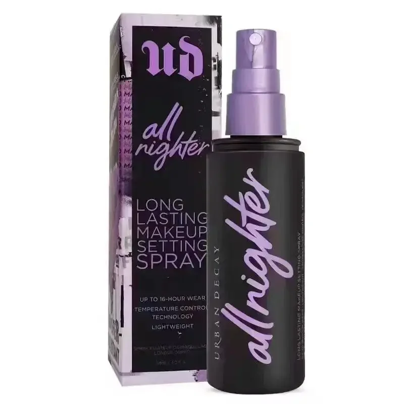 Urban Decay 메이크업 세팅 스프레이, 빠른 성형 필름, 모이스처라이징 매트, 끈적이지 않는 스프레이, 오일 컨트롤, 땀 방지, 얼룩 방지, 118ml