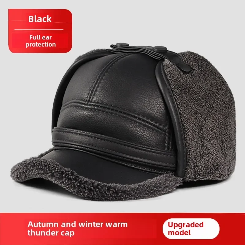 Winter Hat Earflap Hat Men Outdoor