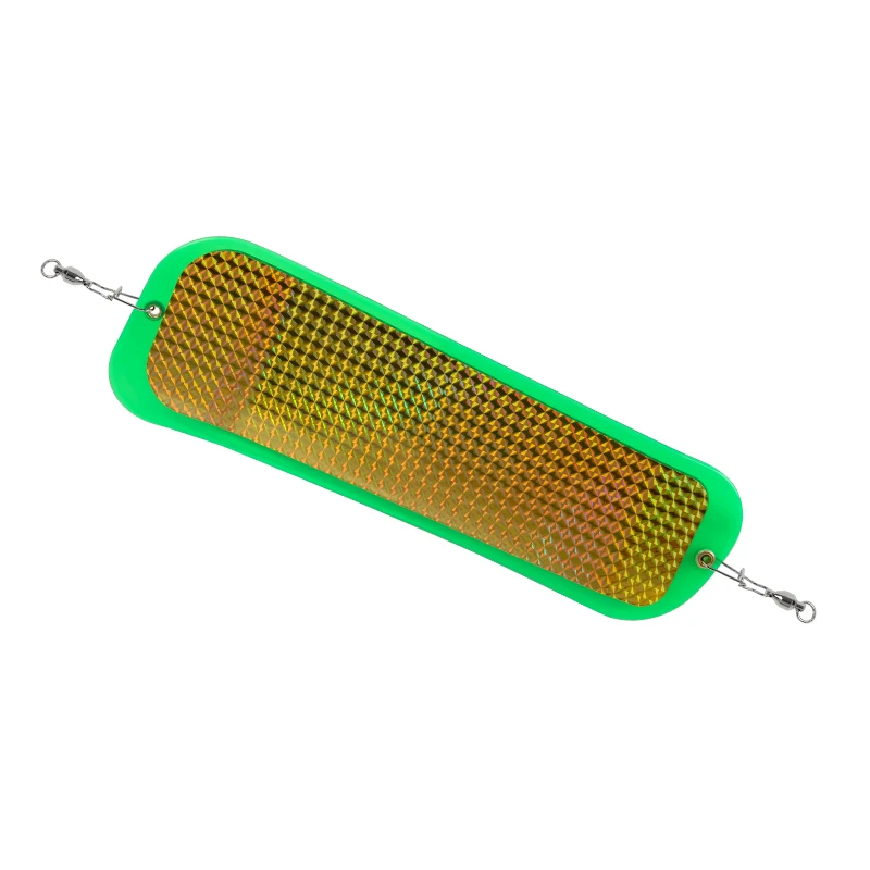 Diving Flash Board 28cm 94g Trolling Flasher Lure Flasher Swim Bait UV Double-sided Connector Reflective Salmon Fishing Tackle