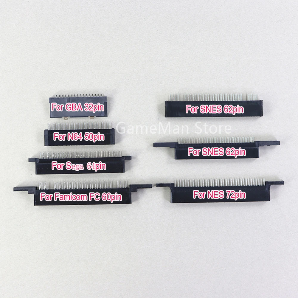 Sostituzione Per Gba Snes N64 Nes Famicom Fc Sega Connettore Slot Socket Connettore Nastro Flex Cable Connect Socket