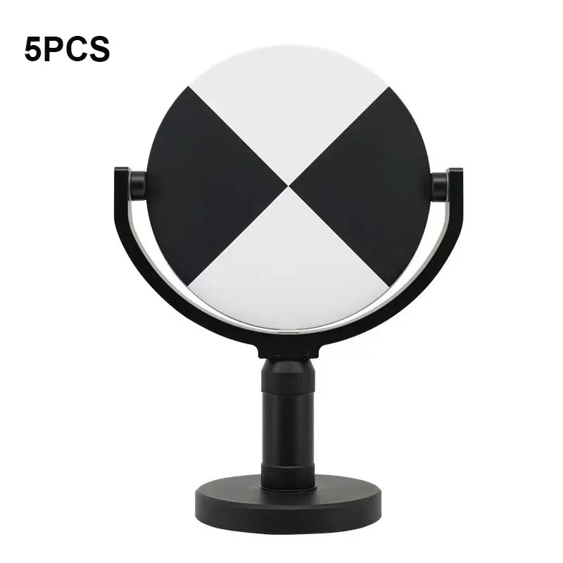 

5PCS 6 Inch Adjustable Tilting Target Scanner With Base For Faro Laser tracker 155mm Target Black and White With Magnetic Mount