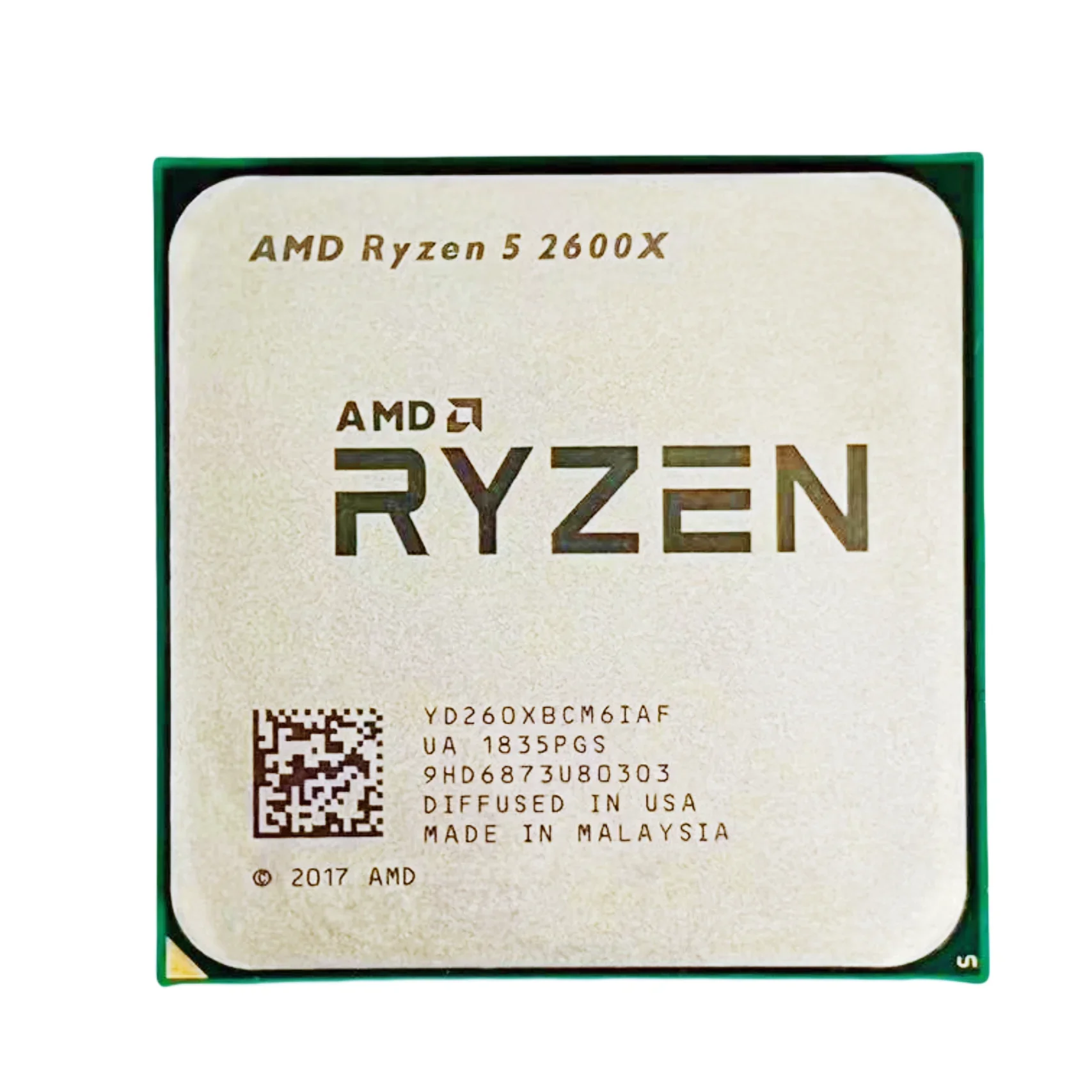 AMD 라이젠 5 2600X 6코어 12스레드 3.6GHz AM4 95W 게이밍 CPU 트레이 (오리지널 박스 없음) 특가