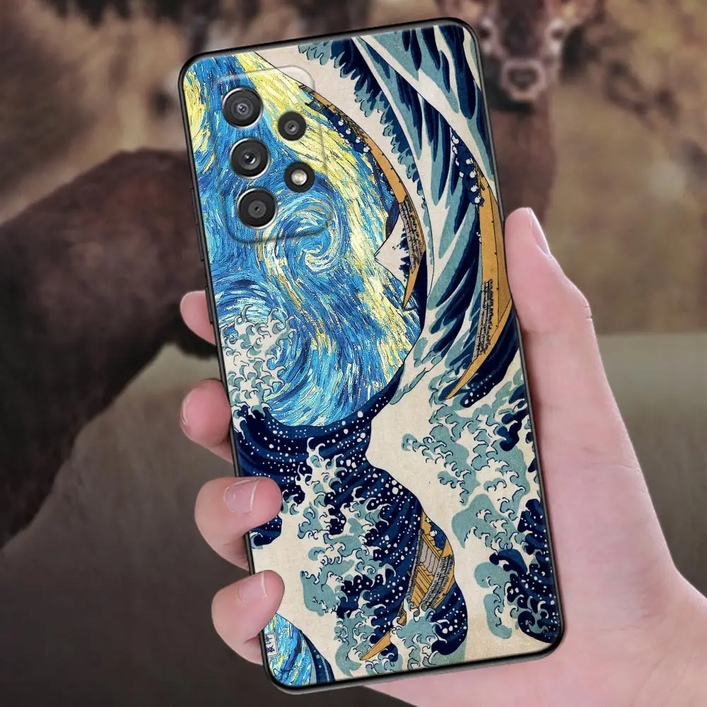 Big Wave Dragon God Sea Soft Phone Case - Elegant and Durable Protection