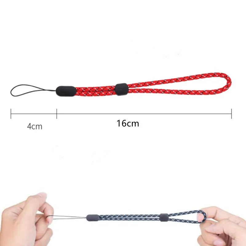 and Wrist Strap Lanyard, Adjustable Nylon Wrist Straps Keychain String for Cell Phone Case Holder, Camera, USB, Badge