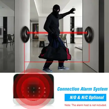 Alarm Sensor 20M Infrared Safety Beam Photocells Automatic Window Gate Door Garage Barrier Detector Home Security Protection 1