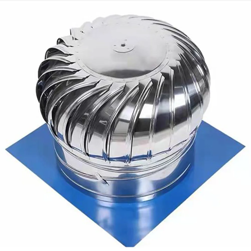 304 Stainless Steel Roof Ventilator Wind Turbines Air Vent Attic Ventilator Pipefit Roof Ventilating Fan