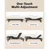 King Adjustable Bed Frame with Fabric Cover, Quiet Motor, Head & Foot Incline, Zero Gravity, Wireless Remote Control, Bed Frame 3