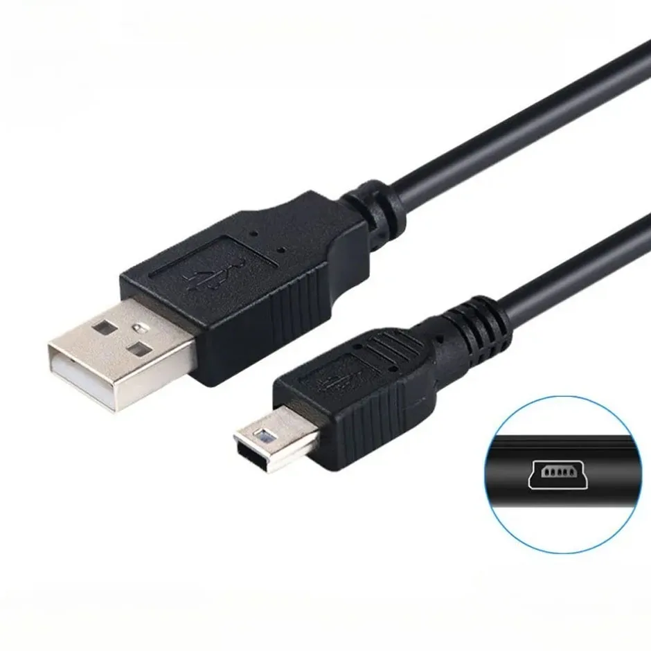 QXNY 미니 USB/마이크로 USB 데이터 케이블 USB to USB 2.0 데이터 케이블 MP3 MP4 플레이어 차량용 DVR GPS 디지털 카메라 구형 휴대폰용