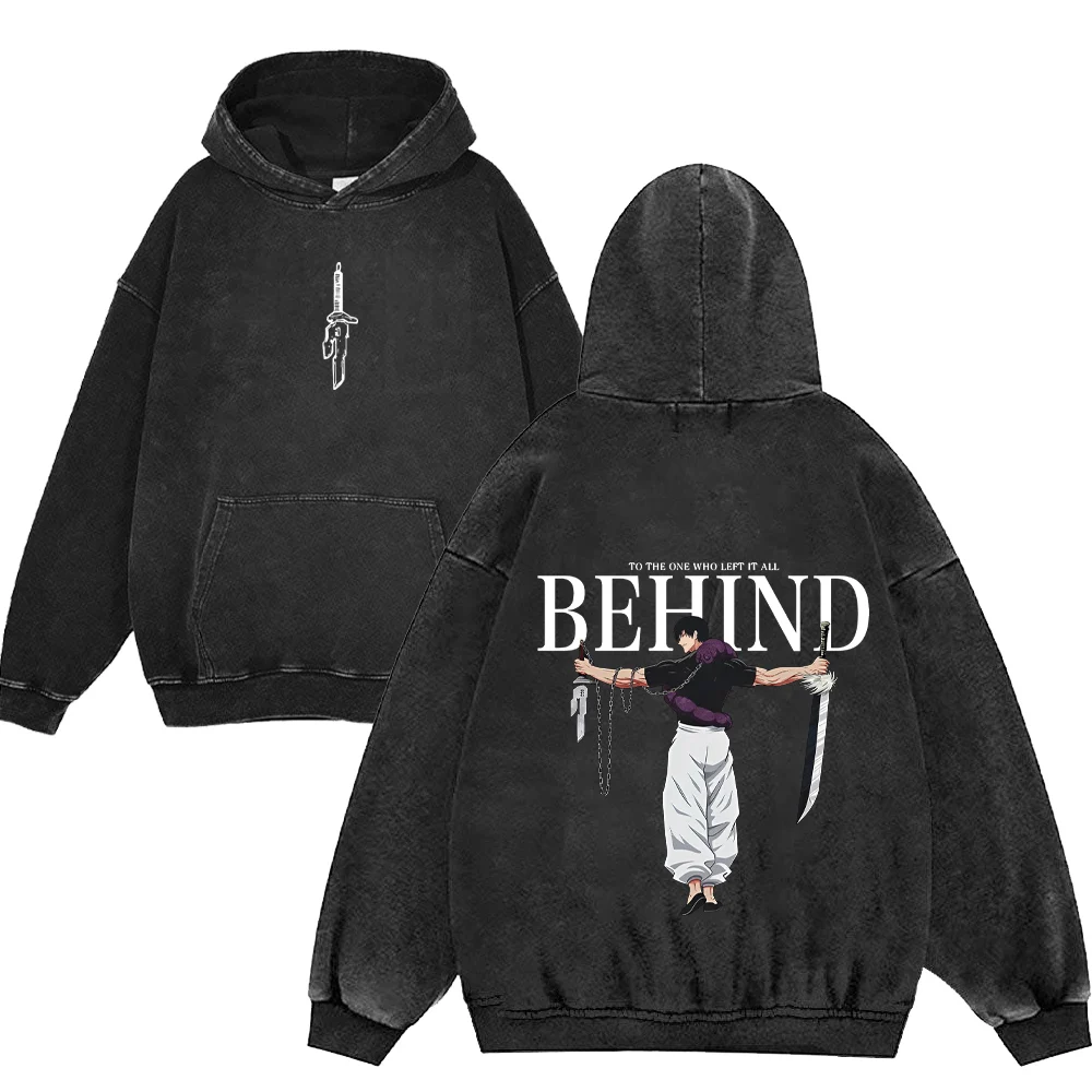 ジョイ Jujutsu Kaisen Anime Zip Up Hoodies for Men Women 100%Cotton