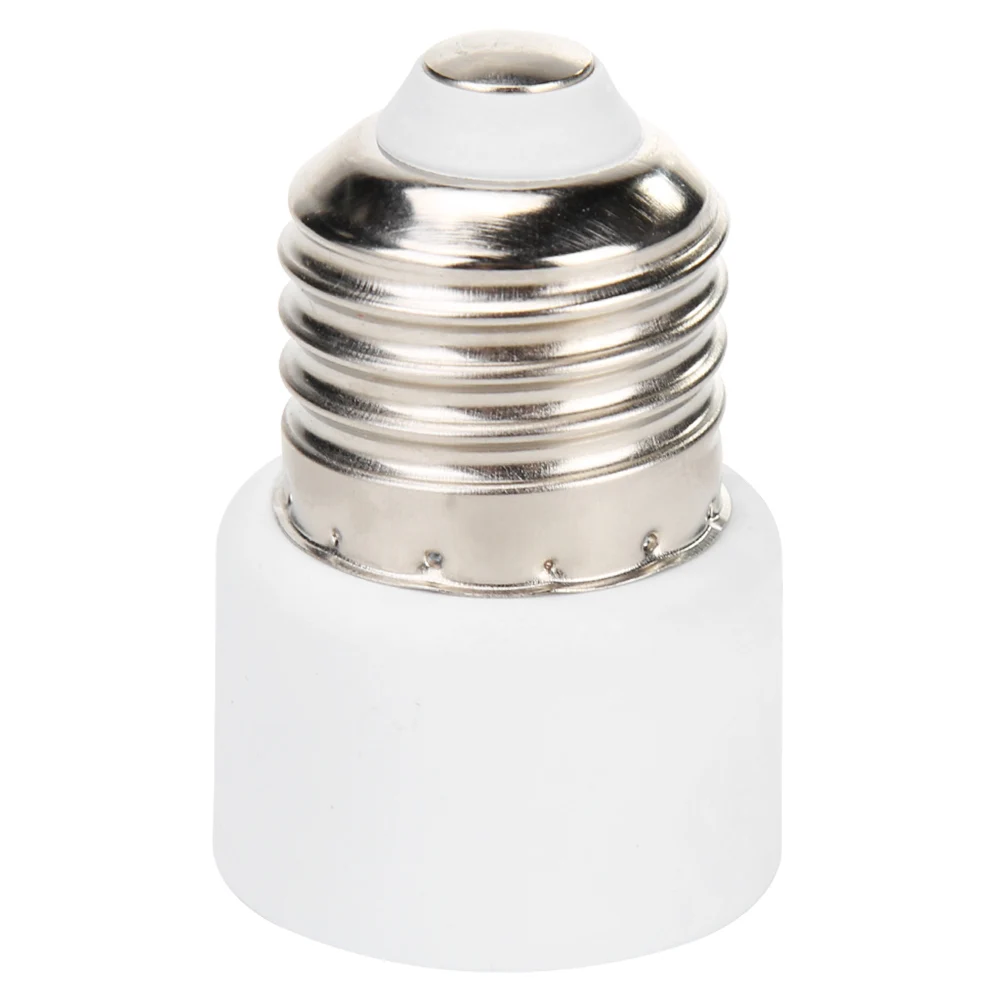 E27 Bulb Adapter Lamp Socket Fireproof Lamp Holder Converter Heat Resistant Screw Connector for Us/au Plug Connector Accessories