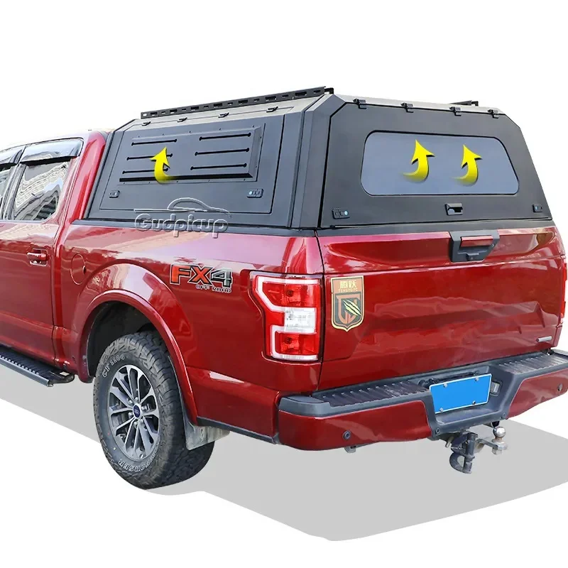 4X4 Impermeabile Pickup Camper Topper Acciaio Hard Top Ford Ranger Canopy Hardtop Per Ford Ranger Hardtop