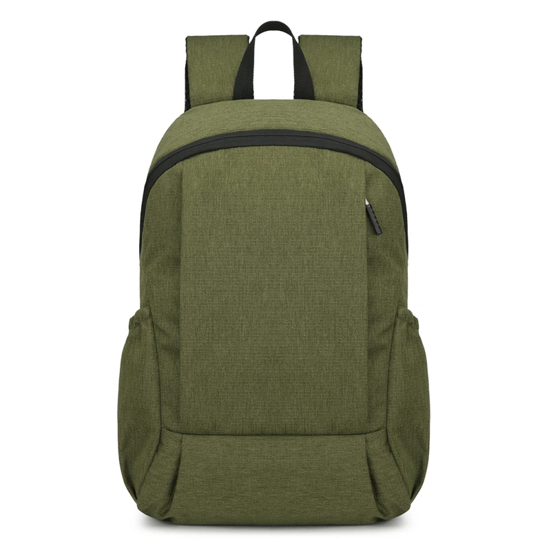 Compact Solid-Color Backpack for Outdoor Adventures and Everyday Use