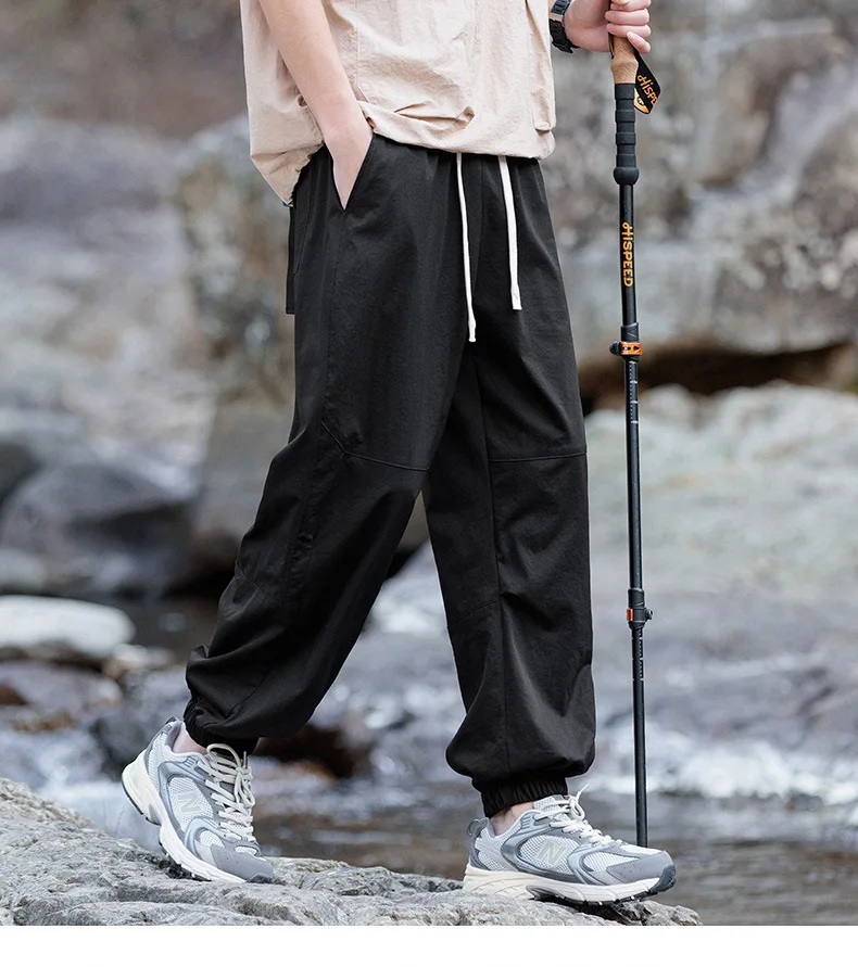 Loose Fit Cotton Cargo Pants Outdoor Workwear S62ac1c43412f4e158bfff32382efceb3M