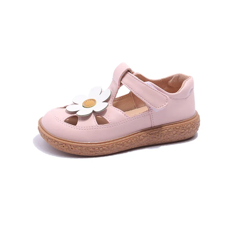 

Детские пляжные сандалии с вырезами MODX для девочек, летняя обувь для детей, сандалии с Т-образным ремешком на липучке, размеры 23-33