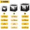Outdoor Solar Post Light Solar Pillar Lights Modern LED Fence Deck Cap Lamp IP65 Waterproof Landscape Column Lighting for Flat 3