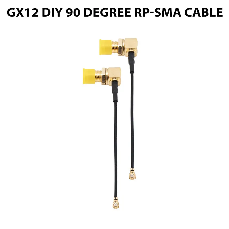 GX12 DIY 90 Degree RP-SMA Cable
