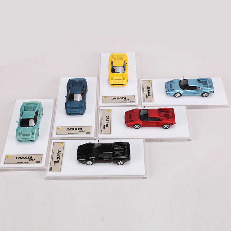 Pre-sale DMH 1:64 288GTO Resin Model Car Limited Edition 