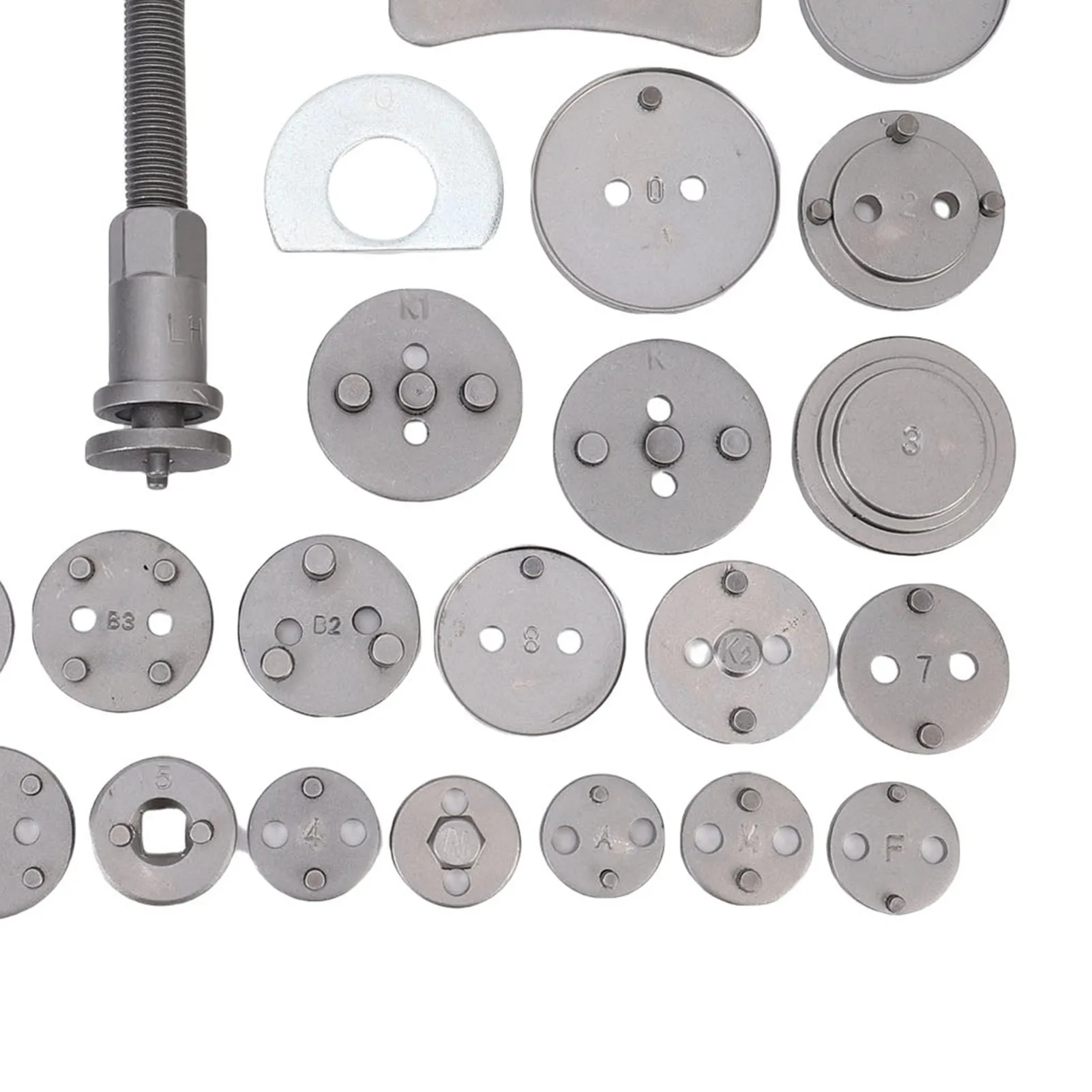 Disc Brake Caliper Tool Kit Disc Brake Caliper Tool Kit Heavy Duty Piston Caliper Compressor Rewind Tool Set for Maintenance