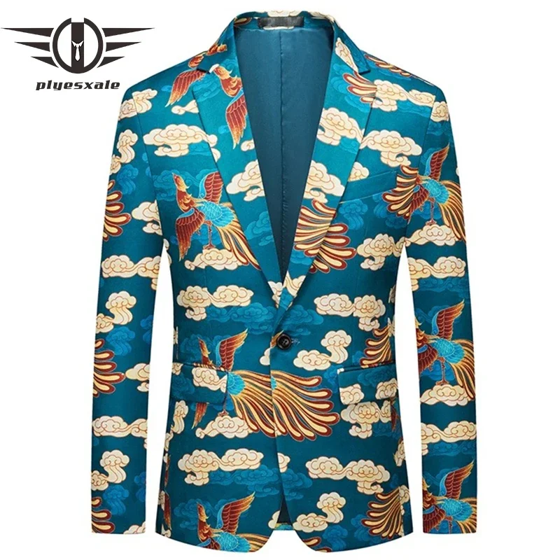 Hautesmen print men’s blazer main image 1
