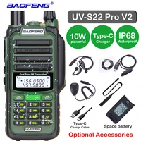 Baofeng UV S22 PRO V2 IP68 Walkie Talkie Waterproof Dual Band 136-174/400-520MHz Ham Radio Upgraded Of UV9R UV5R Pro 50KM Range 1