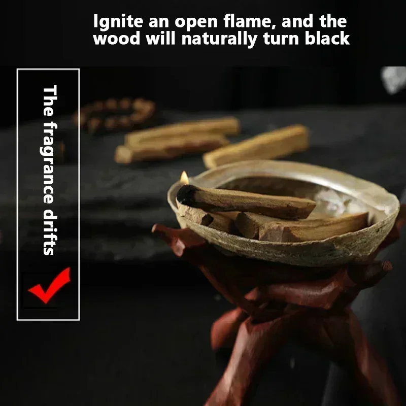 Gbbma Original Palo Santo Holy Wood Natural Sticks Incense High oil content The smell is sweet Indoor aromatherapy yoga Palo Santo Incense
