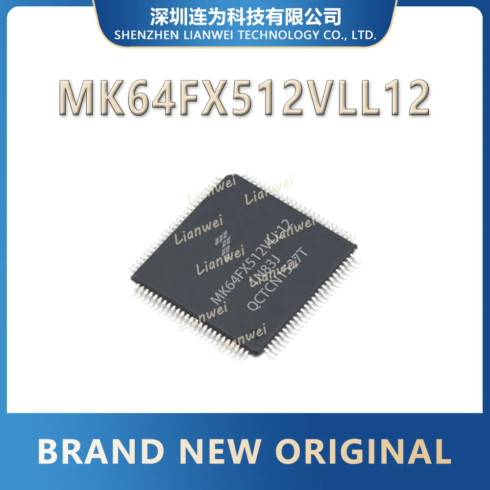 

MK64FX512VLL12 MK64FX512VLL MK64FX512 MK64FX MK64 IC MCU Chip LQFP-100