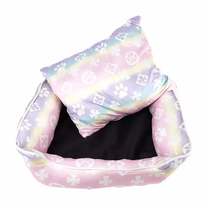 Coussin pour chiens rafraichissant Pattes de chiens