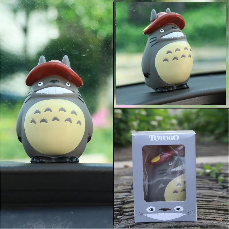 QWYU Mon voisin Totoro Studio Ghibli Miyazaki Hayao en PVC - Figurine sans  visage - Modèle de collection - Jouet pour enfants - Cadeau : :  Jeux et Jouets