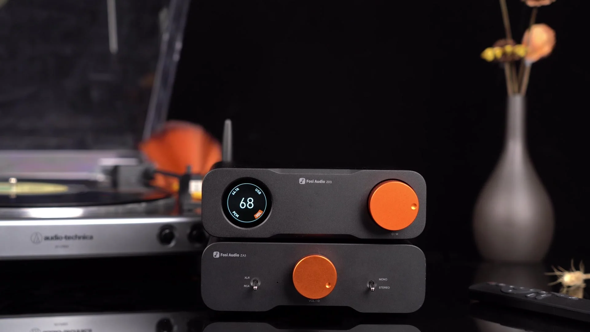 Fosi Audio ZD3 Bluetooth USB デスクトップ DAC ARC 入力、ES9039Q2M