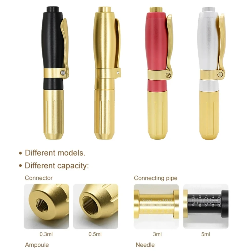 

0.3ml High Pressure Hyaluronic Acid Pen Multifunctional Original Peptide Therapy Atomizer for Anti-Wrinkle Lip Beauty Supplies