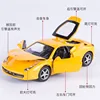 1:32 Ferrari 458 Italia SF90 Supercar Alloy Muscle Car Model Sound and Light Pull Back Children's Toy Collectibles Birthday gift 5