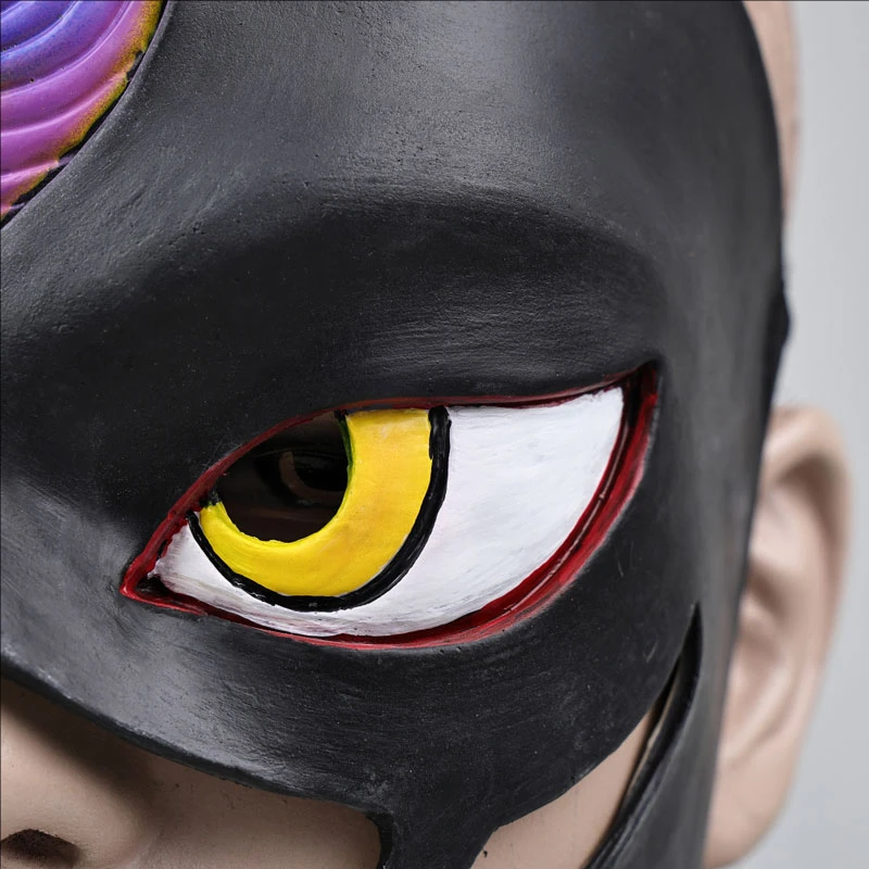 Dandadan Jiji-Inspired Cosplay Mask Half Face Latex Prop for Adults (Unofficial)