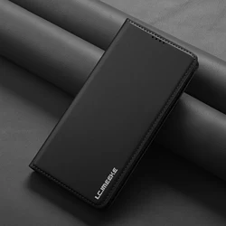Luxury Leather Flip Cover Holder Phone Case - iPhone 12 Mini (Hei)