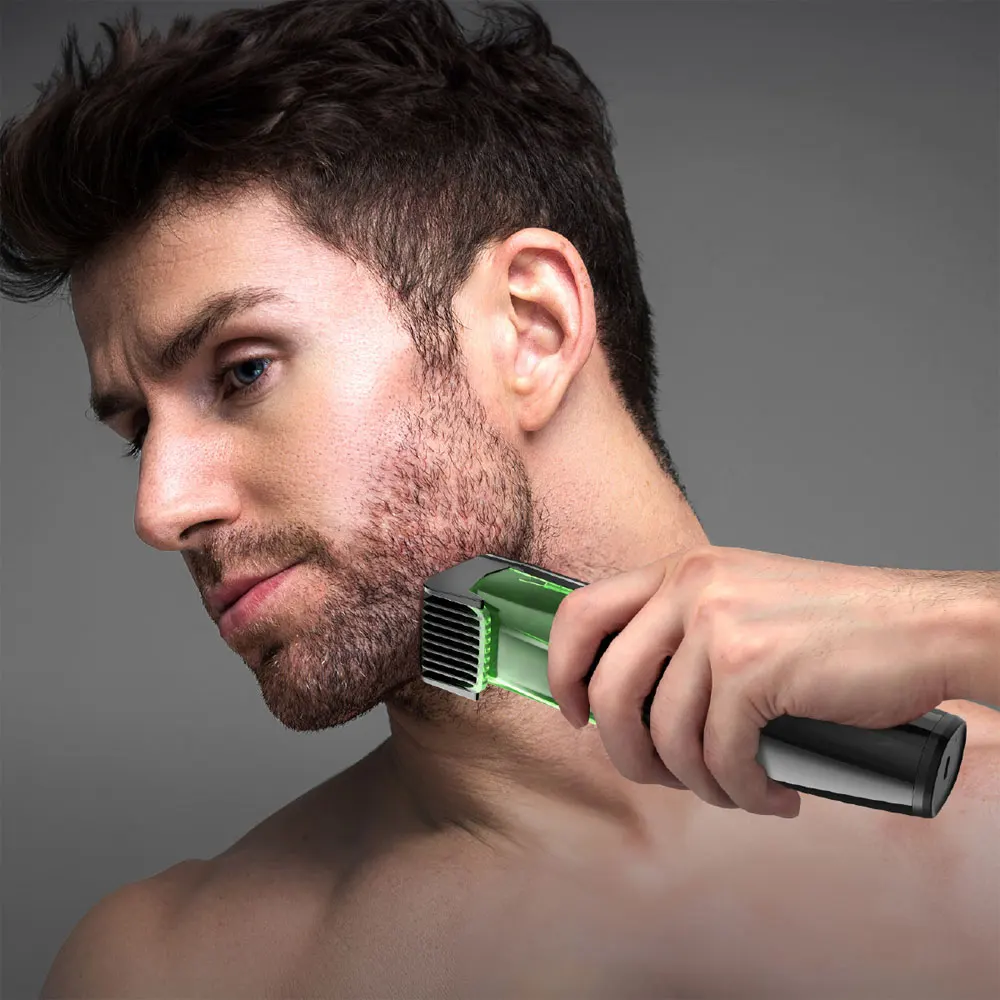 Vacuum Trimmer-Trimvac Pro, Mens Waterproof Beard Trimmer, Beard Trimmer