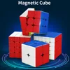 MoYu Meilong Magnetic Series 2x2 3x3 4x4 5x5 Magic Speed Cube Meilong 2M 3M 4M 5M Pyraminx M Fidget Toys Stress Reliever Toy 1