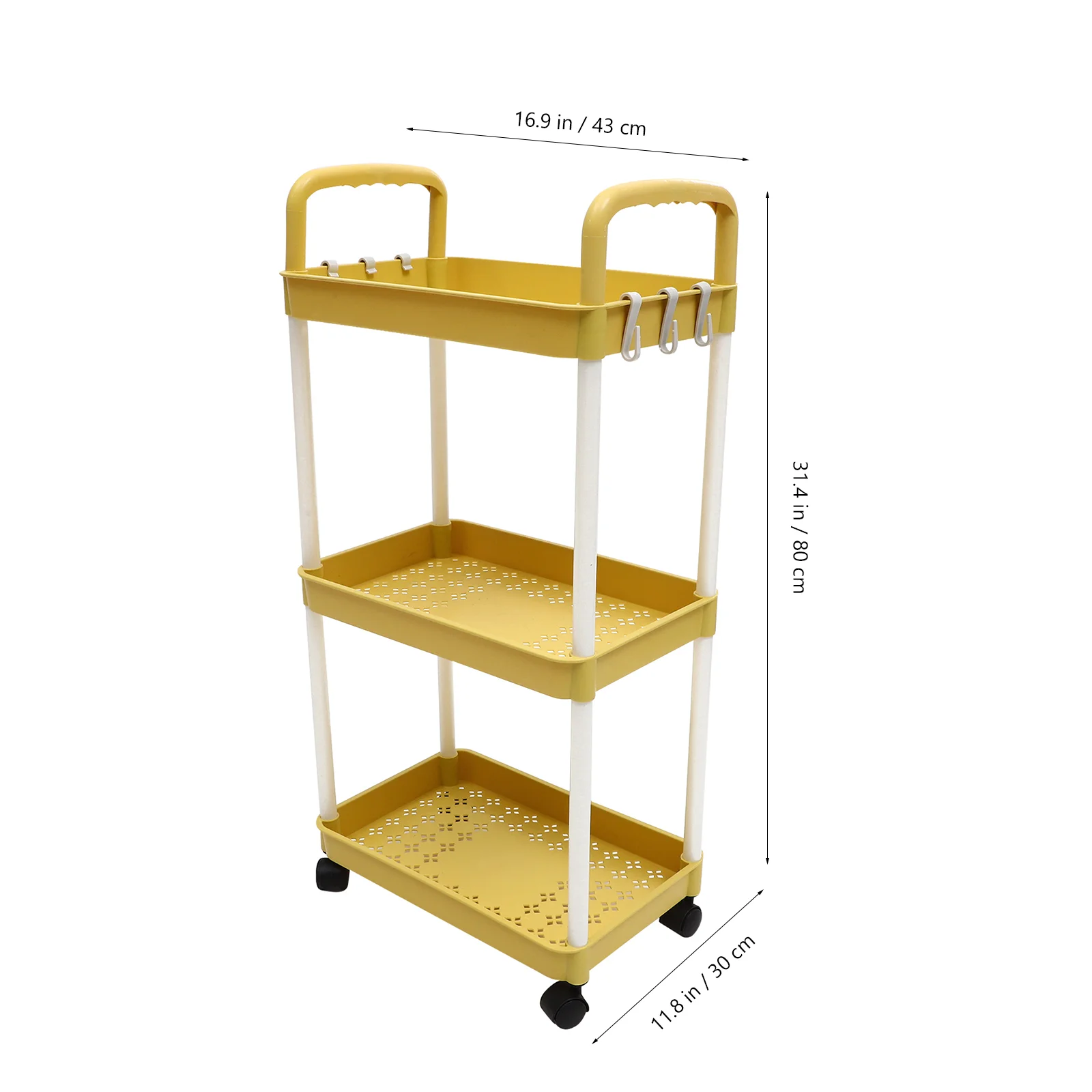 Baby Stroller Rack Floor-standing Multi-layer Home Bedroom Mobile Snack Kitchen Multi-functional Storage Storage Storage