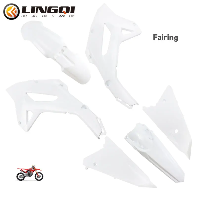 

LYNNCHI Motorcycle CRF450 Full Body Fairing Cover Set Plastic Fender For HONDA CRF 450 2022 Pit Dirt Bike Off Road Accessories