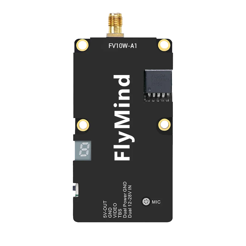 5.8GHz 10W 80CH Vtx Transmitter  Fpv Racing Drone Part Mindvision Fv10W-A1 2