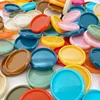 100pcs 24mm 28mm 32mm Mushroom Hole Binding Rings Plastic Discs Loose-leaf Notebooks Binder Ring Planner Rings Discbound Planner 2
